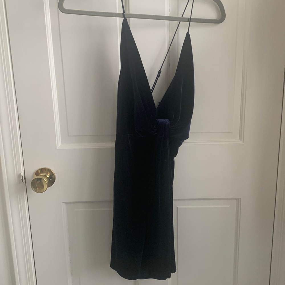 Blue Velvet dress